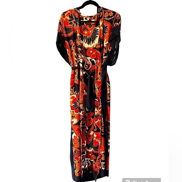 VICTORIA’S Secret XS/S Kimono Duster Robe Coverup ~ Oriental Sheer - Picture 1 of 7